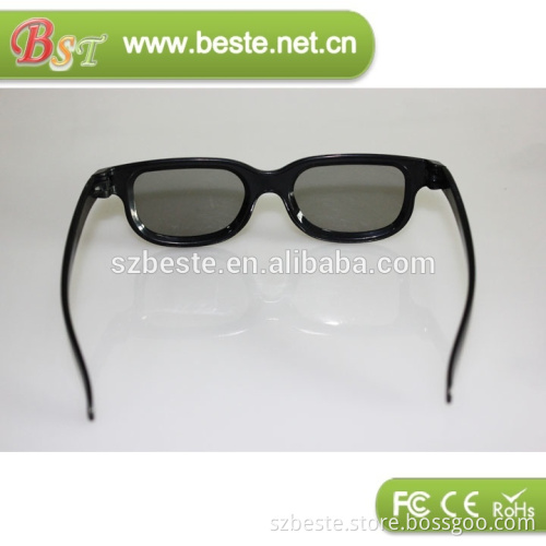 Promotion!! NEW model plastic circular polarized 3d glasses,4d glasses,5d glasses